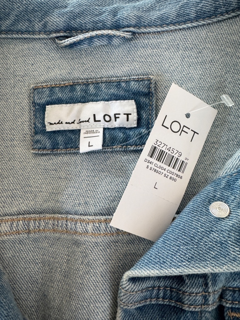 Loft Jean Jacket - Picture 2 of 3
